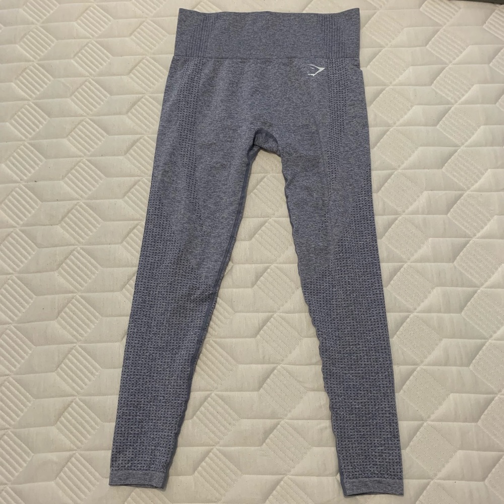 Gymshark Vital Seamless Steel Blue Marl